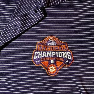 Clemson 2018 championship polo
